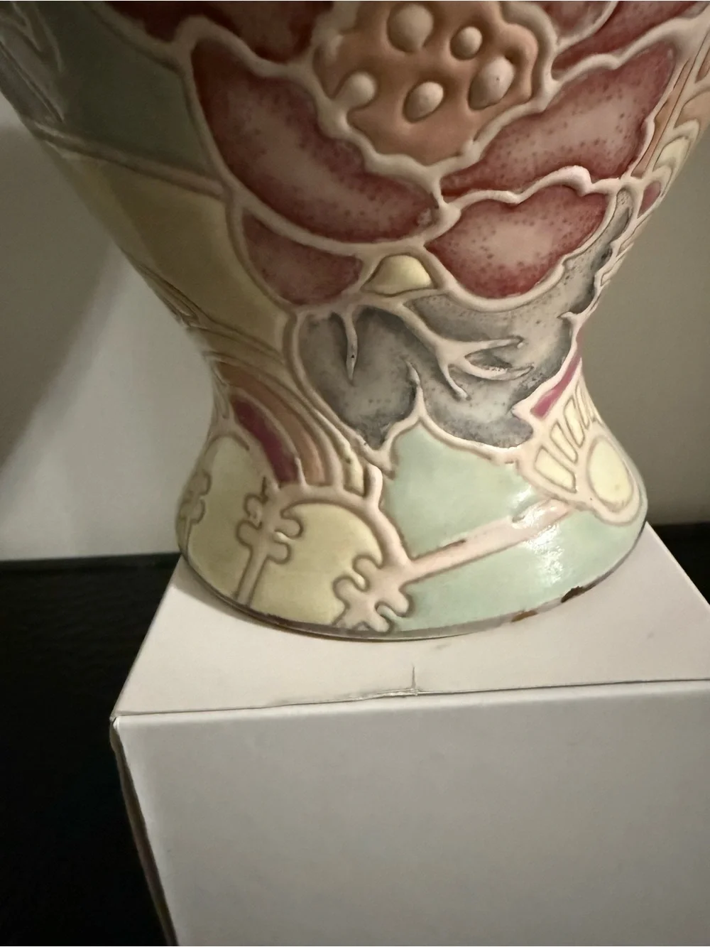 vintage for Toyo design, featuring a pastel Asian floral pattern